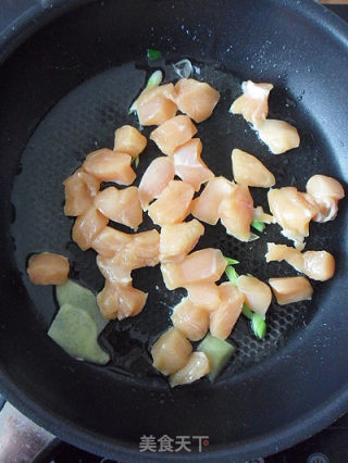 [winter Healthy Vegetables for Common People's Homes] Three Dings of Chicken Breast recipe