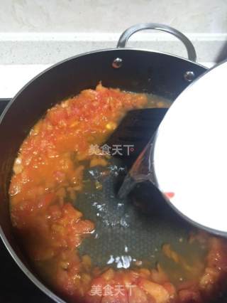 Pumpkin Noodles in Tomato Bisque Soup recipe