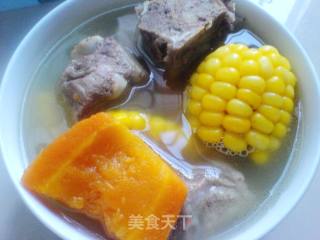 Pork Spine Corn Carrot Soup recipe