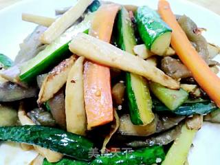 Stir-fried Assorted Pickles recipe