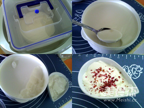 Rose Yogurt recipe