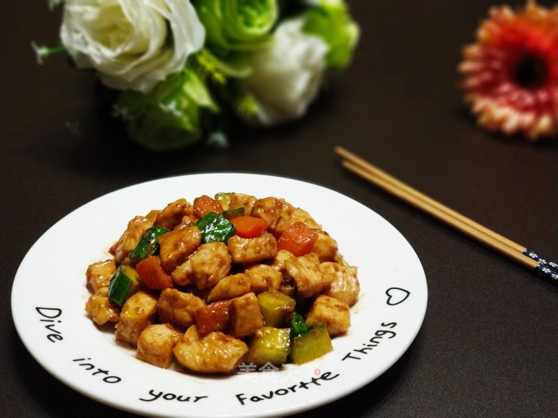 Stir-fried Chicken with Sauce recipe