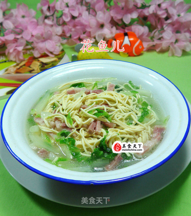 Bacon and Cabbage Boiled and Dried Shreds recipe