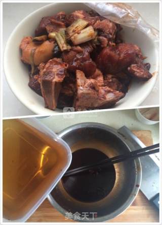 Steamed Spare Ribs with Pumpkin Powder recipe