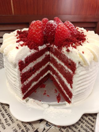 Red Velvet Cream Cake recipe