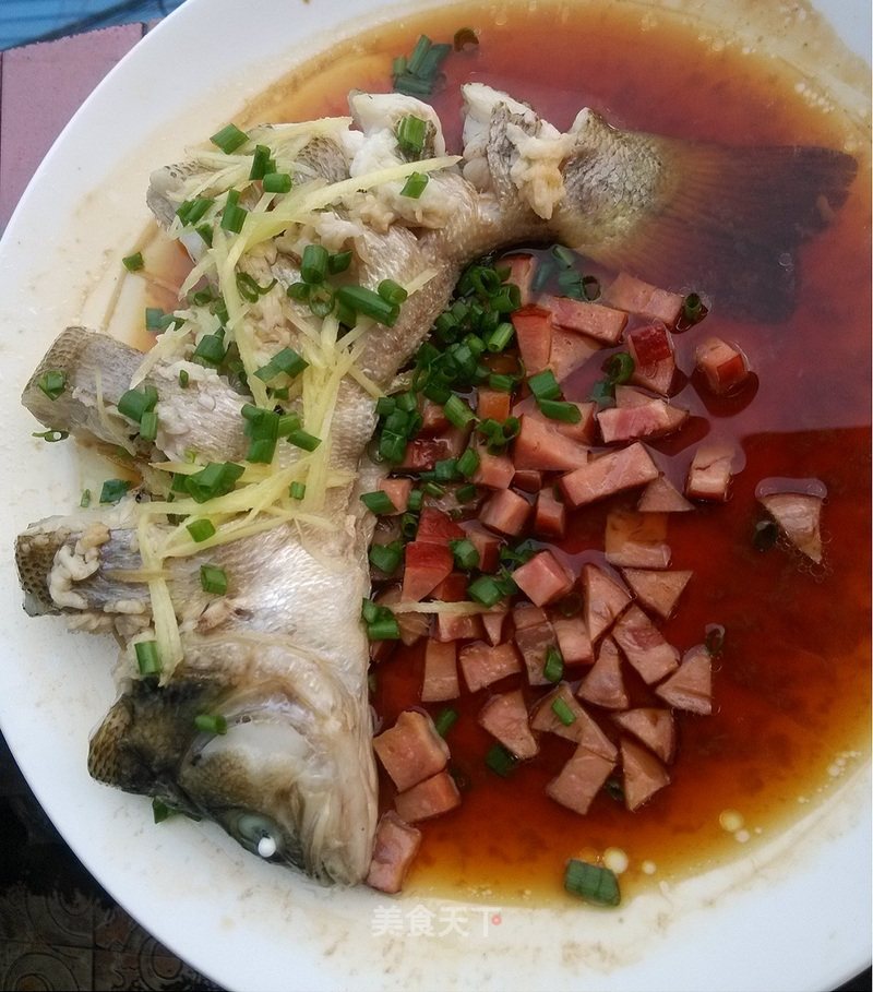 Steamed Sea Bass