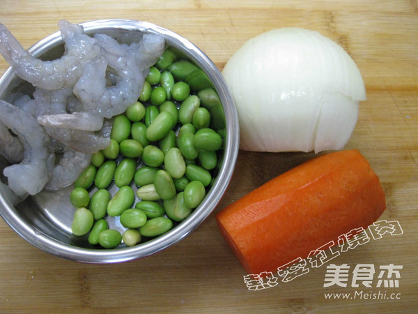 Coconut Shell Seafood Rice recipe