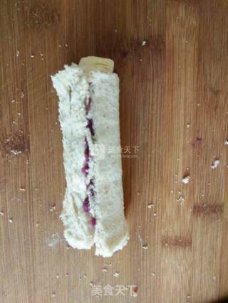 Banana Purple Sweet Potato Roll recipe