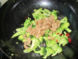 Stir-fried Pork Tenderloin with Broccoli recipe