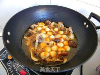 Fried Mushrooms with Egg recipe