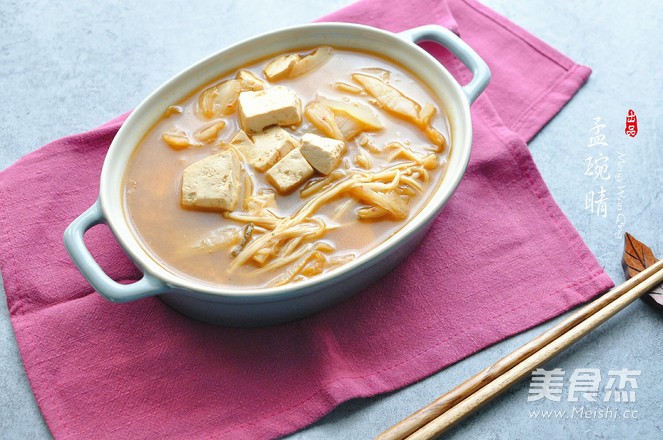 Kimchi Tofu Soup recipe