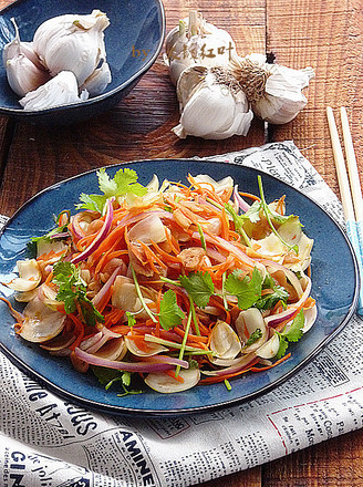 Golden Bamboo Shoots and Lily Stir-fry
