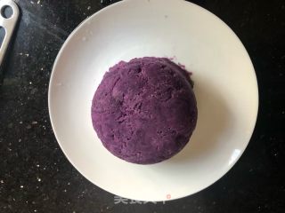 Nut Yogurt Purple Potato Mashed recipe