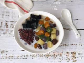 Potato Color Taro Balls recipe