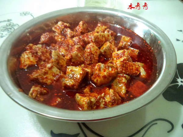 Spicy Fermented Bean Curd recipe