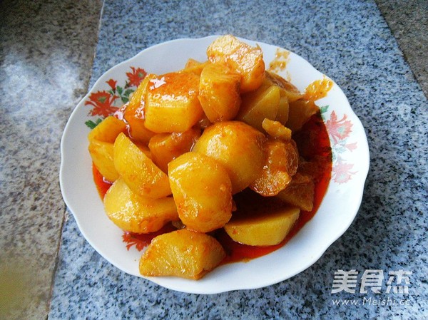 Red Curry Potato Chunks recipe