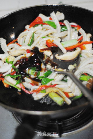 Tripe with Double Pepper Oyster Sauce recipe