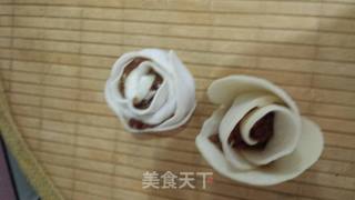 Rose Flower Type Fried Bun recipe