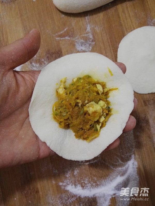 Pumpkin Egg Buns recipe