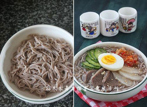 Korean Cold Noodles recipe