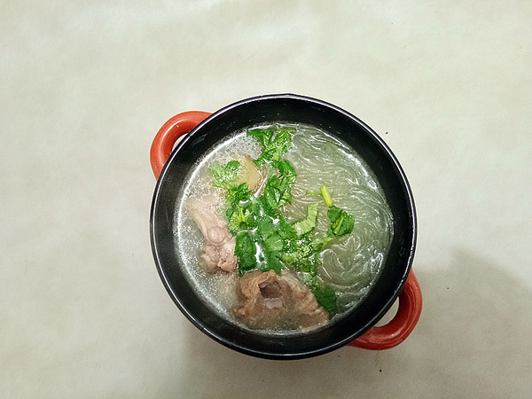 Lamb Bone Vermicelli Soup recipe