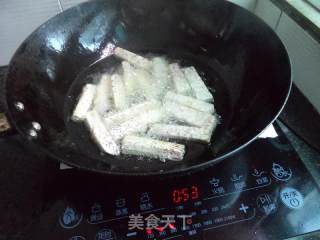 Stir Fry Fragrant Taro Strips recipe