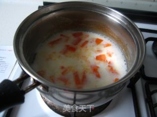 A 10-minute Breakfast for Women Who Detoxify and Beautify Their Skin--【papaya Milk Dumplings】 recipe