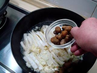 Braised Cabbage with Chestnuts recipe