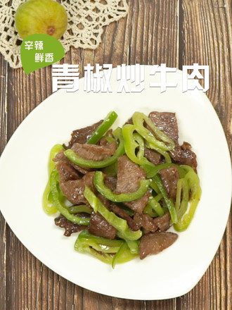 Stir-fried Beef with Green Pepper
