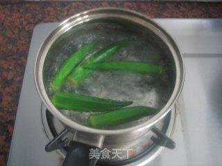 Okra Stir-fried Dried Tofu recipe