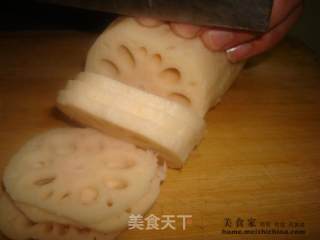 Fried Lotus Root Cake recipe