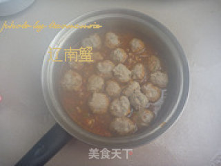 Cuttlefish Stewed Meatballs recipe