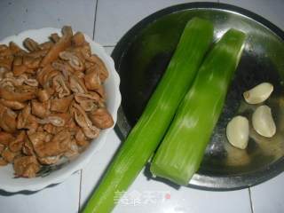 Fried Lettuce Intestines recipe