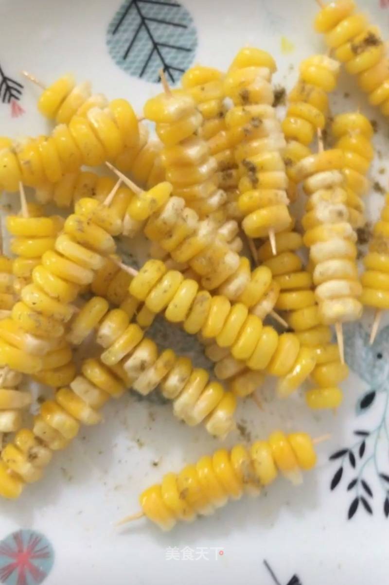 Cumin Corn Skewers recipe