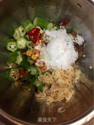 Refreshing Okra recipe