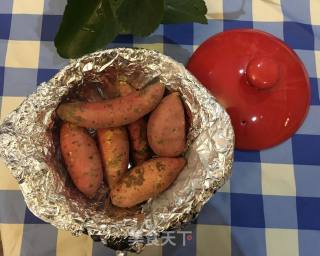 Black Le Casserole Roasted Sweet Potatoes recipe