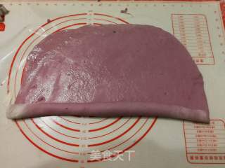 Creamy Purple Sweet Potato Rose Roll recipe