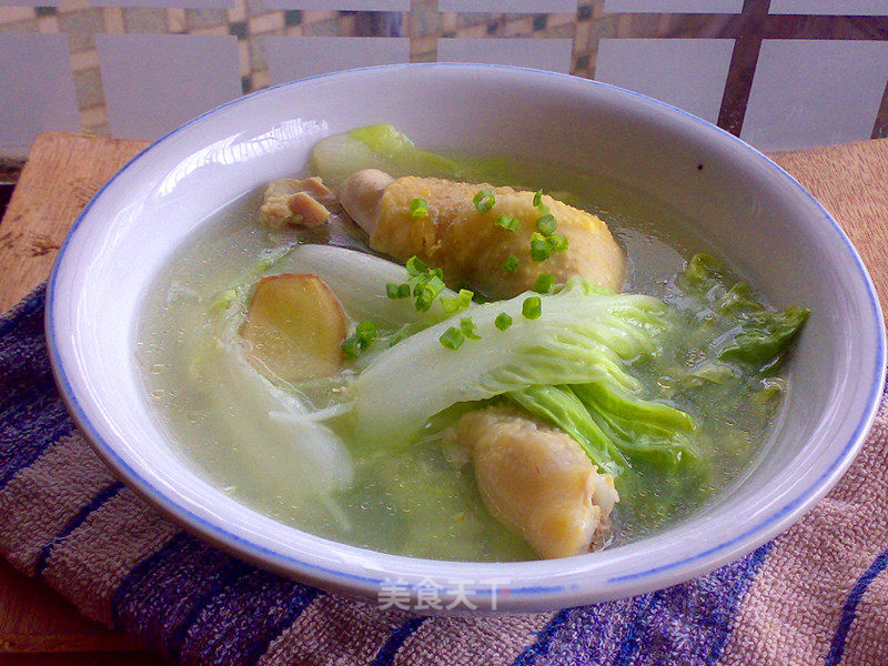 Chicken Drumsticks and Cabbage Soup recipe