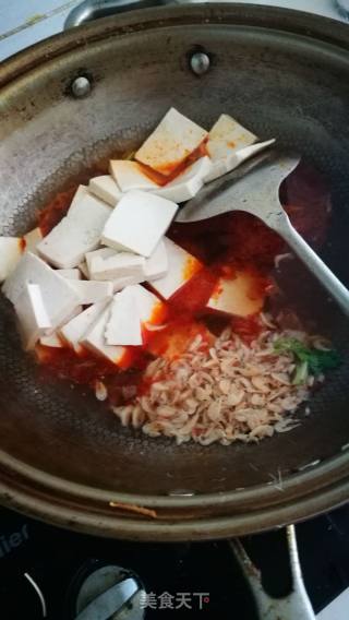 Shrimp Skin Stewed Tofu recipe