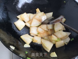 Winter Squash and Broccoli in Oyster Sauce recipe