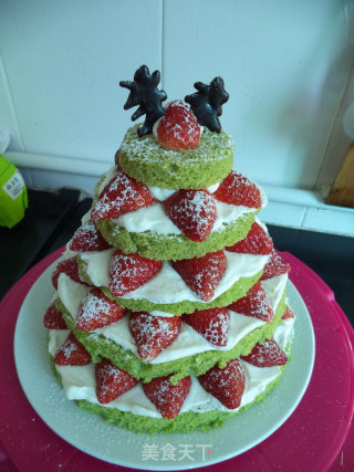 Christmas Tree Cake recipe