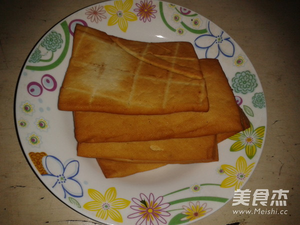 Fried Dried Tofu recipe