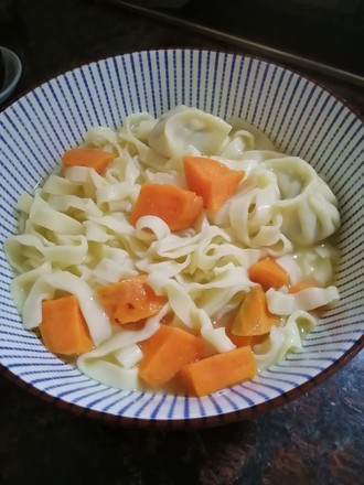 Sweet Potato Soup Noodles recipe