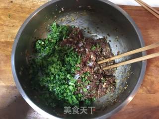 Lamb Fried Bun with Ice Flower recipe