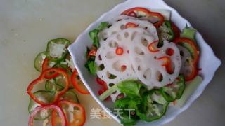 Pepper Fragrant Lotus Root Slices recipe