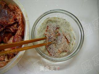 Steamed Fermented Bean Curd Pork with Dried Carob Powder recipe