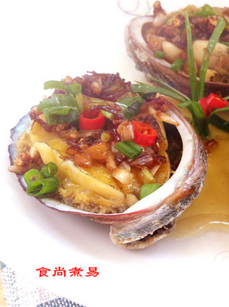 Steamed Abalone with Xo Sauce and Garlic recipe