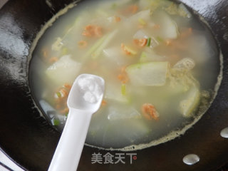 Shrimp and Winter Melon Soup recipe