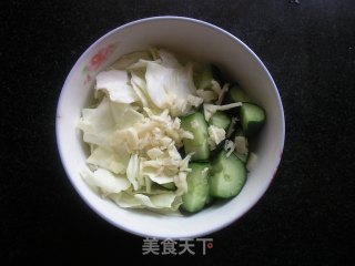 Coleslaw and Cucumber recipe