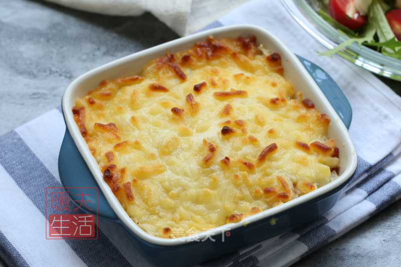Cheese Bacon Mashed Potatoes recipe